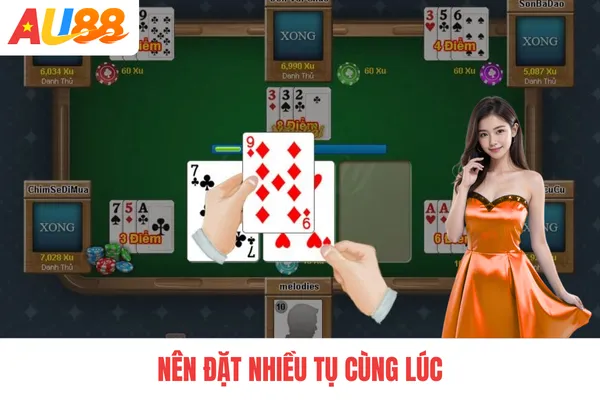 Nên đặt nhiều tụ cùng lúc