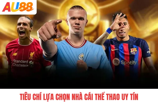 Tiêu chí lựa chọn nhà cái thể thao uy tín