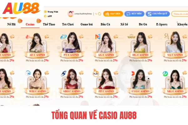 Tổng quan về casino AU88